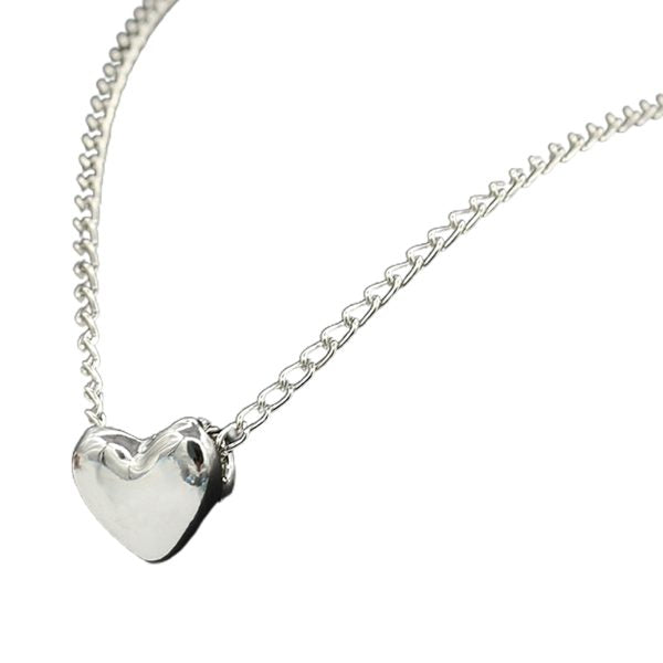 Stainless Steel Heart Shape Necklace |  Love Heart Pendant Necklace | Girls & Women Fashion